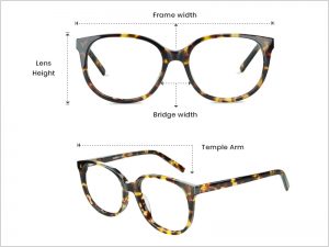Glasses Frame Measurement